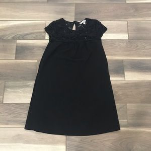 Black babydoll dress
